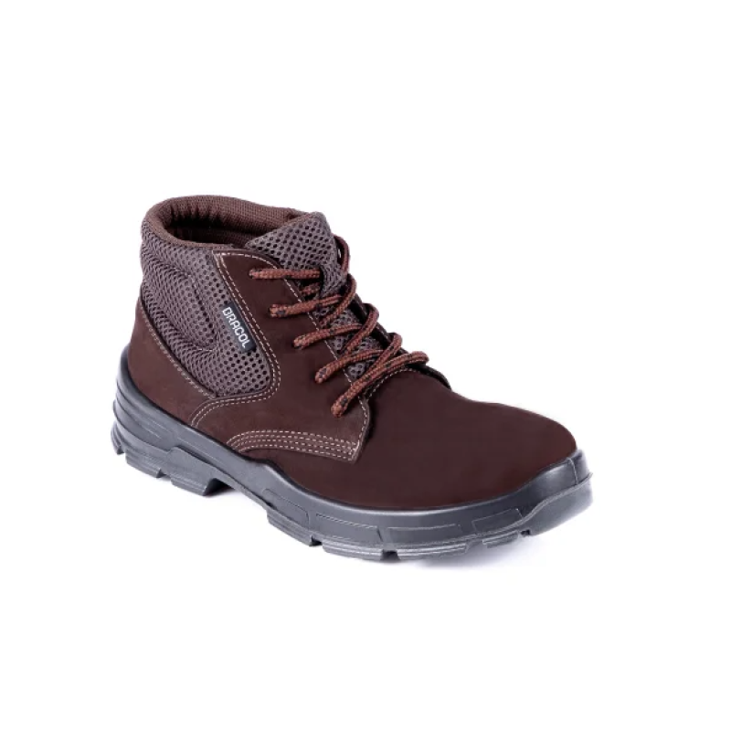 Bota Nobuck Marrom Eletricista Bracol