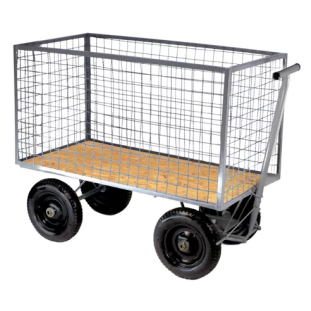 Carro Plataforma Lastro de Madeira 800kg Telado