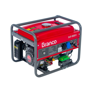 Gerador à Gasolina B4T3500 3,5KVA 4 Tempos Mono 110/220v Branco