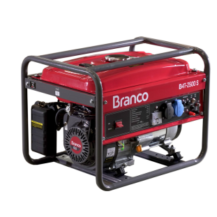 Gerador à Gasolina B4T2500 2,2KVA 4 Tempos Mono 110/220v Branco