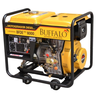 Gerador à Diesel BFDE-8000 Pro 6,5kva 4 Tempos Mono 110/220v Buffalo