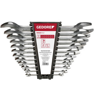 Jogo Chave Fixa 6 A 32Mm 12 Peças Gedore Red 