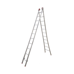 Escada Alumínio Extensiva 22 Degraus 2x11 Botafogo