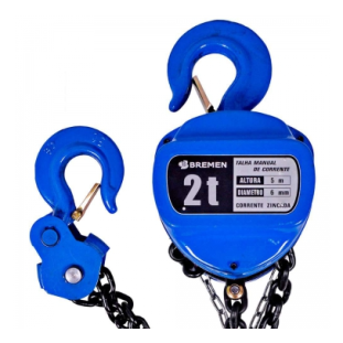 Talha Manual 2,0 Toneladas x 5M Bremen