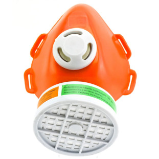 Respirador 1/4 Semi Facial Com Filtro Vo+Ga Plastcor
