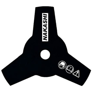 Lâmina Roçadeira 3 Pontas Furo 25Mm Nakashi