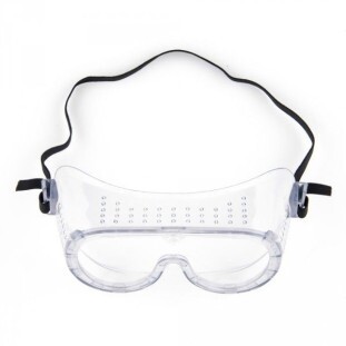 Óculos Ampla Visão Perfurado Carbografite