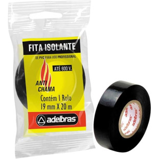 FITA ISOLANTE 19 X 20M ADELBRAS