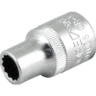 Soquete Estriado 1/2 10mm Gedore Red