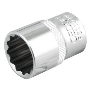 Soquete Estriado 1/2 17mm Gedore Red