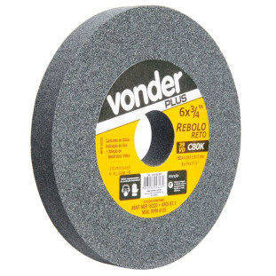Rebolo Reto Videa 6 X 3/4" G080 Vonder