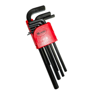 Jogo De Chave Allen Longa 1,5 A 10mm 9 Peças Mtx