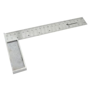 Esquadro 12" Cabo Alumínio Carbografite