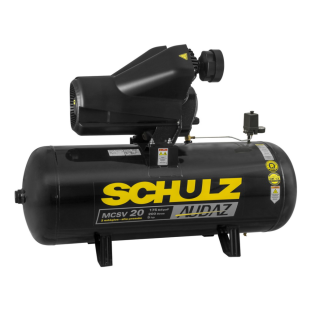 Compressor Ar 200 L  Audaz MCSV 20/200 5HP 220/380V Schulz