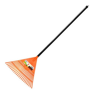 Vassoura Grama Plástica 26 Dentes Com Cabo Famastil