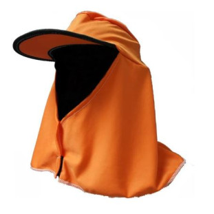 Boné Brim Laranja Tipo Árabe