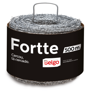 Arame Farpado 500m Belgo Fortte 