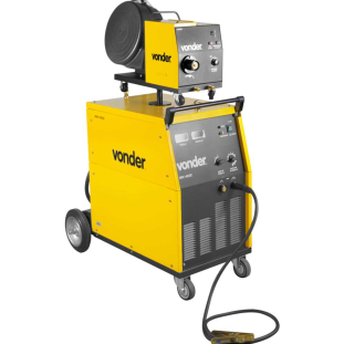 Máquina de Solda 400AMP Mig MM405 com Cabeçote externo 220v/380v/400 Trifásica Vonder