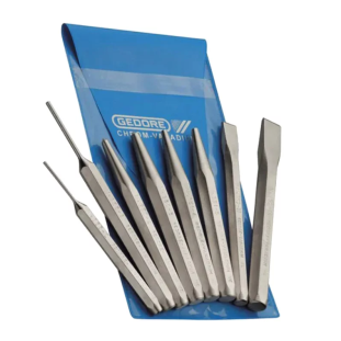 Jogo de Talhadeiras 8 Peças 245A Gedore