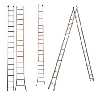 Escada Alumínio Extensiva 15 x 30 Degraus Alustep