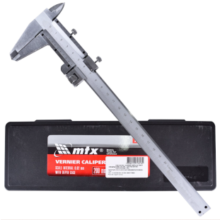 Paquímetro Analógico 200mm/8 Aço Carbono MTX