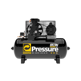 Compressor de Ar 100 Litros 140PSI 110/220V Mono Storm Pressure 