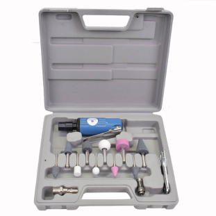 Mini Retífica Pneumática 1/4 com Acessórios Bremen