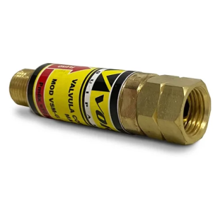 Válvula Corta Chama Maçarico Acetileno Vortech 