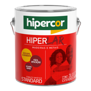 Tinta Esmalte 3 L Verde Folha Hipercor 