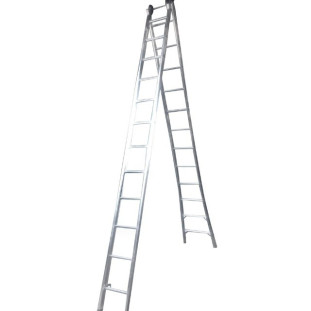 Escada Alumínio Extensiva 24 Degraus 2 x 12 Alustep