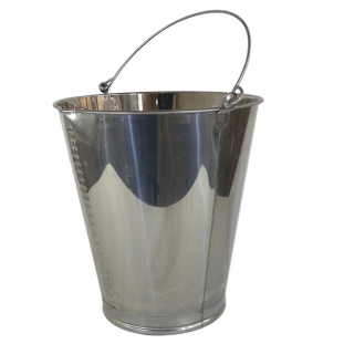 Balde Graduado Inox com Bico 20L LPK-BG20B Lapek