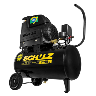 Compressor Ar 20L CSI 6,6 2P6HZ Mono Pratiko 1,5cv Schulz