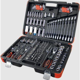 Jogo de Ferramentas 178 Peças com Maleta Oficina Master 5000R Robust