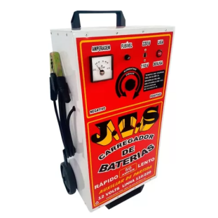 Carregador de Bateria 50A Rápido/Lento com Auxiliar de Partida JTS - 003 JTS 