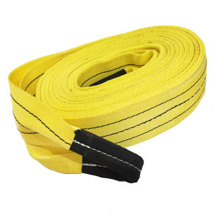 Cinta Elevação Carga 3Ton x 3Mt x 90Mm Amarela  Qualitifix 