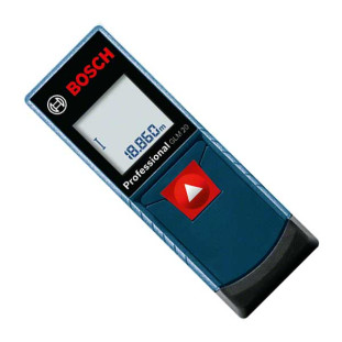 Medidor De Distância Trena Laser Glm20 Bosch 