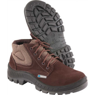 Bota Nobuck Café Couro  Marluvas