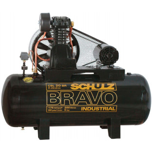 Compressor Ar CSL 20BR 200 175LBF 5HP Bravo 220/380V Schulz