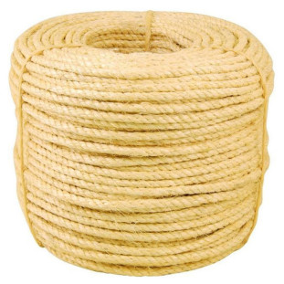 Corda Sisal 08mm x 220m 3 Pernas Vonder