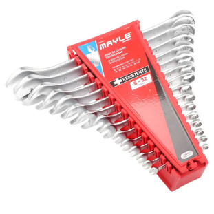 Jogo Chave Combinada 6 A 32Mm 15 Peças Mayle 