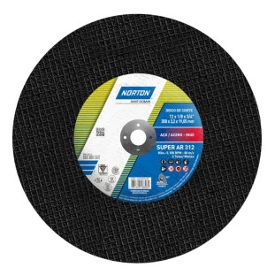 Disco Corte 12"  Furo De 3/4 Ar 312 Norton