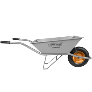 Carro De Mão Caçamba Quadrada 65L Extra Forte Tramontina 