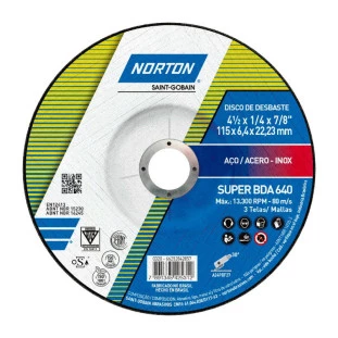 Disco Desbaste 4.1/2" Bda 640 Norton