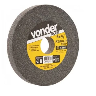 Rebolo Reto Videa 6 X 3/4" G060 Vonder