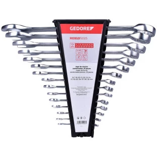 Jogo Chave Combinada 6 A 32mm 15 Peças Gedore Red