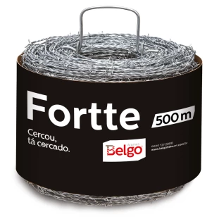 Arame Farpado 500m Belgo Fortte 