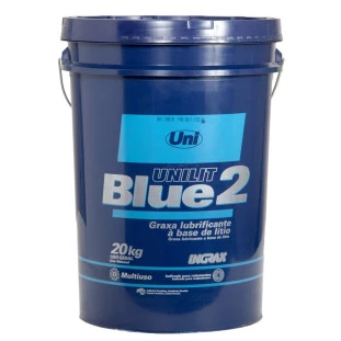 Graxa Azul 20Kg Ingrax Unilit Blue 2