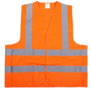 Colete Blusão Refletivo Laranja CG06 Carbografite