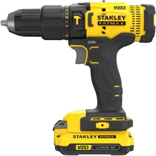 Furadeira Parafusadeira Bat. 20V Bivolt 2 Baterias Stanley 