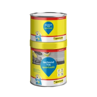 Adesivo Epoxi Tecbond Tix 1kg  A+B Quartzolit 